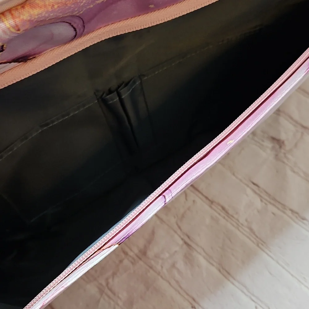 Mosiso Pink/Blue/Yellow Marbled Canvas Laptop Sleeve